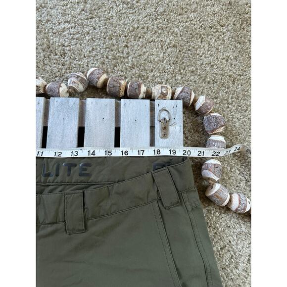 First Lite Guide Lite Green Mens Outdoor Shorts - Picture 8 of 9